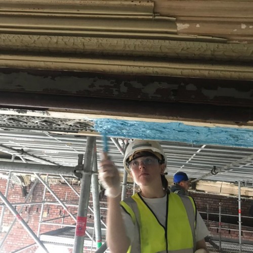 Getting heavily involved in taking 'silicone squeezes' of the insitu enrichment's